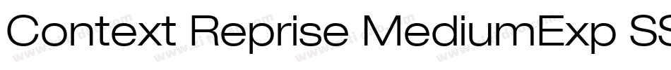 Context Reprise MediumExp SSi Normal字体转换
